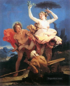 Apolo y Dafne Giovanni Battista Tiepolo Pinturas al óleo